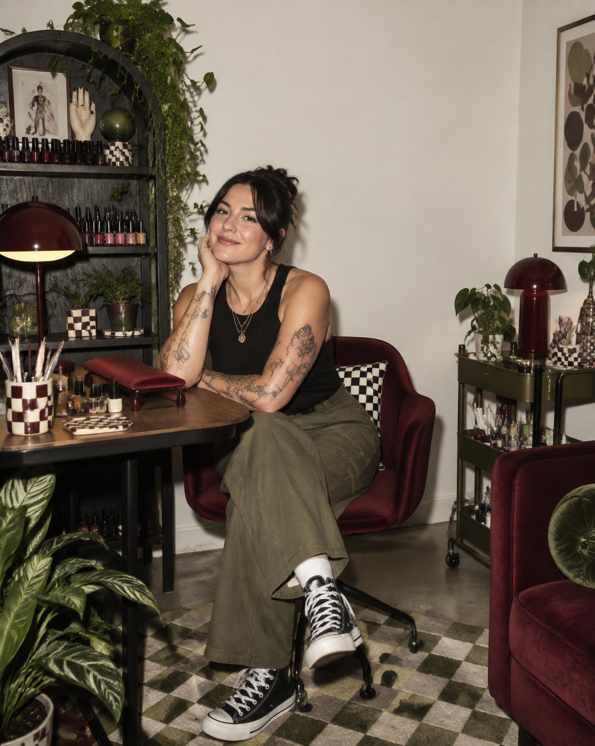 Dani, nail tech and nail artist